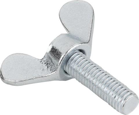 Винт М4х10 DIN316 оцинк. American Form