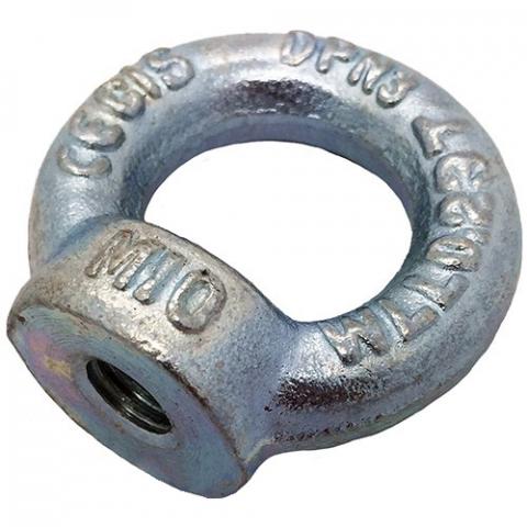 Рым-Гайка М6 DIN582 оцинк.