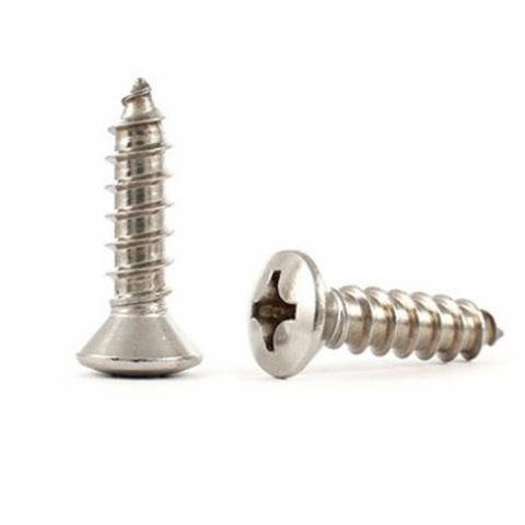 Саморез 3,5х32 DIN7983 по металлу с полупотайной головкой и острым концом